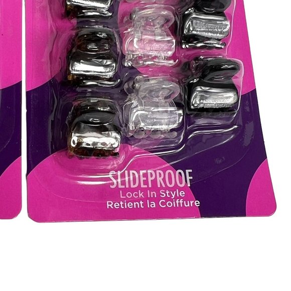 Goody Mini Claw Clips Slide Proof Lock In Style 15 Clip Pack 3 Packs 45 Total - Picture 6 of 12